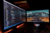two monitors with different resolutions two monitors with different resolutions